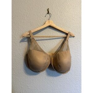 Gossard Glossies Bra 38H High Apex Padded Push Up Bras Nude Lingerie